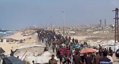 Gazze'de ateşkes sonrası Filistinliler evlerine dönmeye başladı