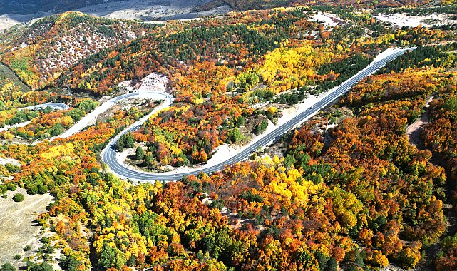 Geminbeli Geçidi'nde sonbahar renkleri