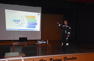 Gemlik Belediyesi’nde Birey ve Aileler için Afet Bilinci Eğitimi