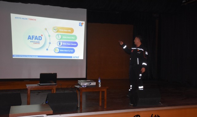 Gemlik Belediyesi’nde Birey ve Aileler için Afet Bilinci Eğitimi