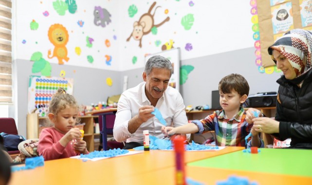 Gemlik Belediyesi’nden Anne ve Çocuklara Özel Oyun Atölyesi