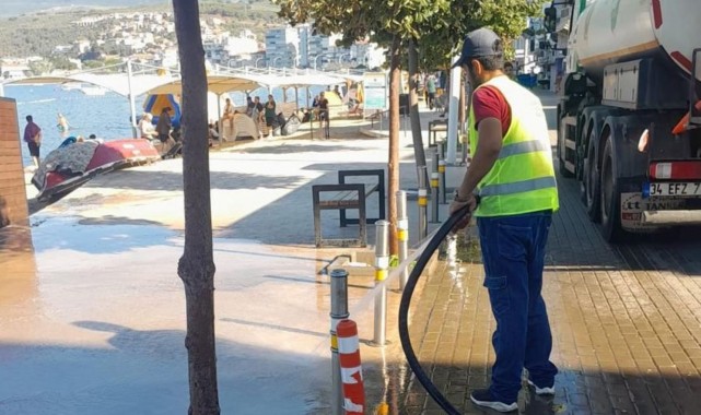 Gemlik Belediyesi'nden kapsamlı sahil temizliği operasyonu