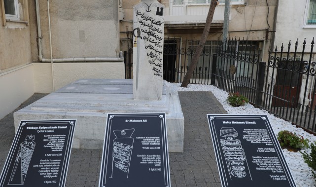 Gemlik Belediyesi’nden şehitlere saygı! Şehitlik yenilendi