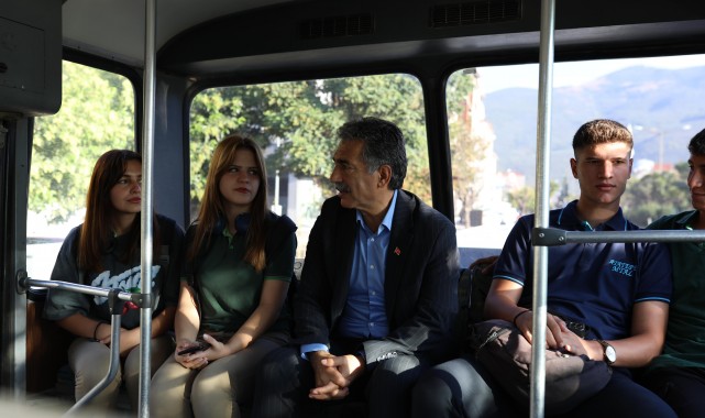 Gemlik Belediyesinden öğrencilere ücretsiz servis