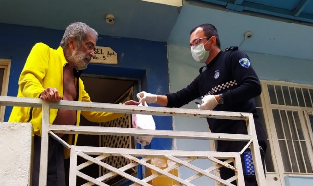 Gemlik Belediyesinden yaşlılara yardım eli