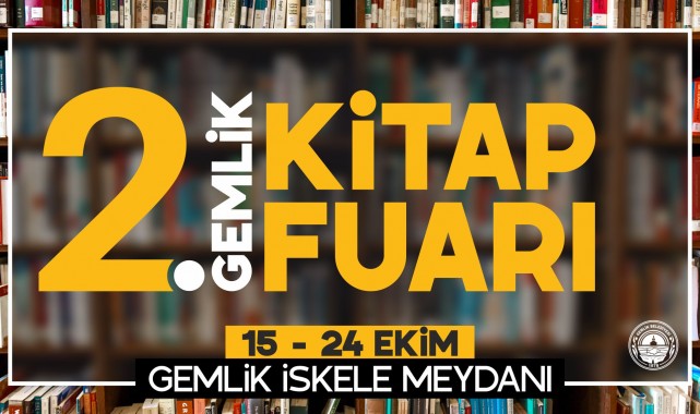 Gemlik Kitap Fuarı bir kez daha kapılarını açıyor