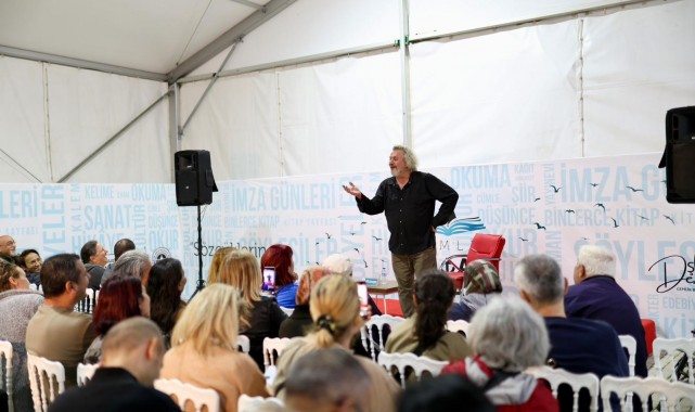 Gemlik Kitap Limanı’nda Müfit Can Saçıntı’dan Kahkaha Dolu Bir Akşam