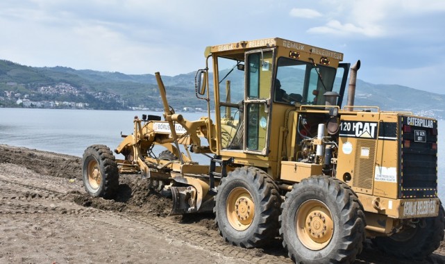 Gemlik sahilleri hak ettiği hizmete kavuşuyor