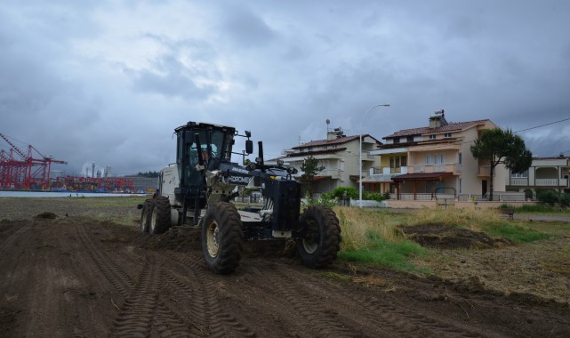 Gemlik sahilleri yaza hazırlanıyor