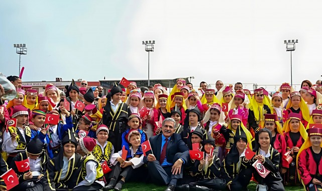 Gemlik’te Çocuklar 23 Nisan'ı Neşeyle Kutladı