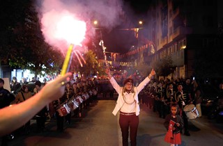 Gemlik’te Cumhuriyet Coşkusu Kortej Yürüyüşüyle Zirveye Ulaştı