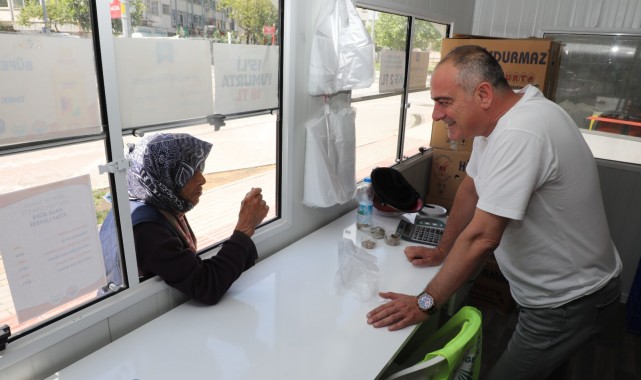 Gemlik'teki o büfeler 8 milyon adet ürünü vatandaşlara ucuz ve kaliteli bir şekilde ulaştırdı