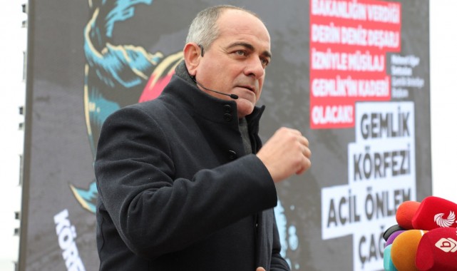 Gemlikliler tek ses: “Körfezime Dokunma”