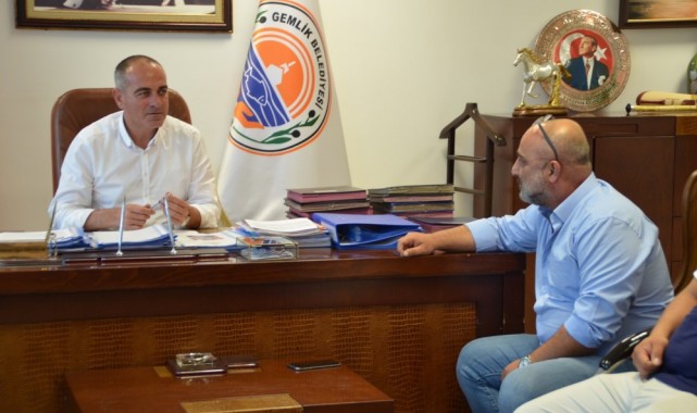 Gemlikspor’dan Başkan Sertaslan’a Ziyaret