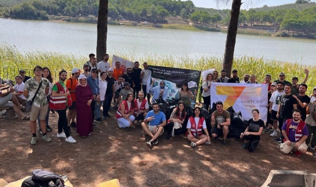 Gençlik Meclisi’nden Kurtul Göleti’nde büyük temizlik