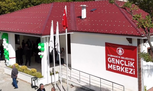 Gençlik Merkezi hizmet binası yapımı ve çevre düzenlemesi tamamlandı