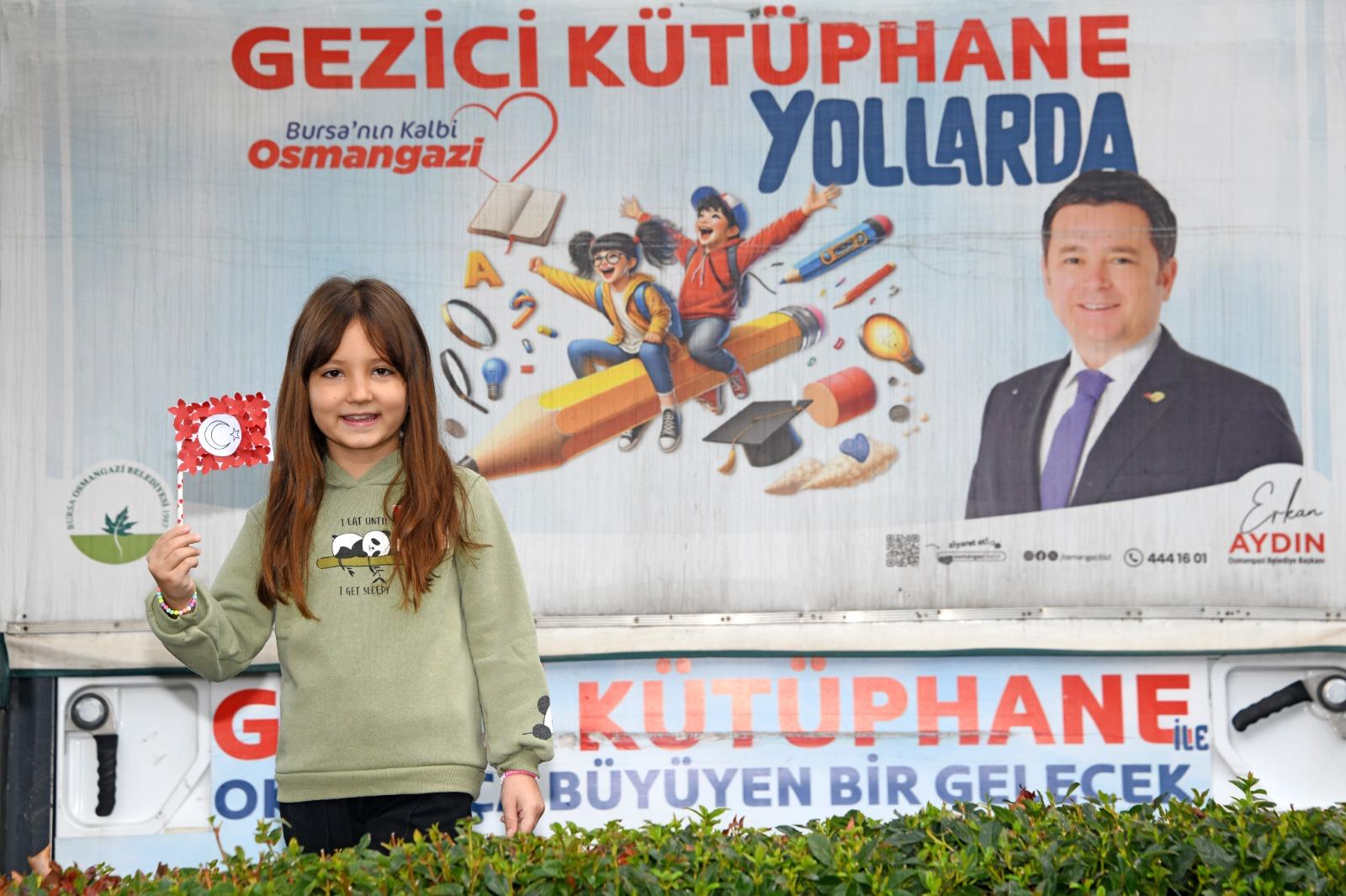 Gezici Kütüphaneden Çocuklara Özel Bayram Turu