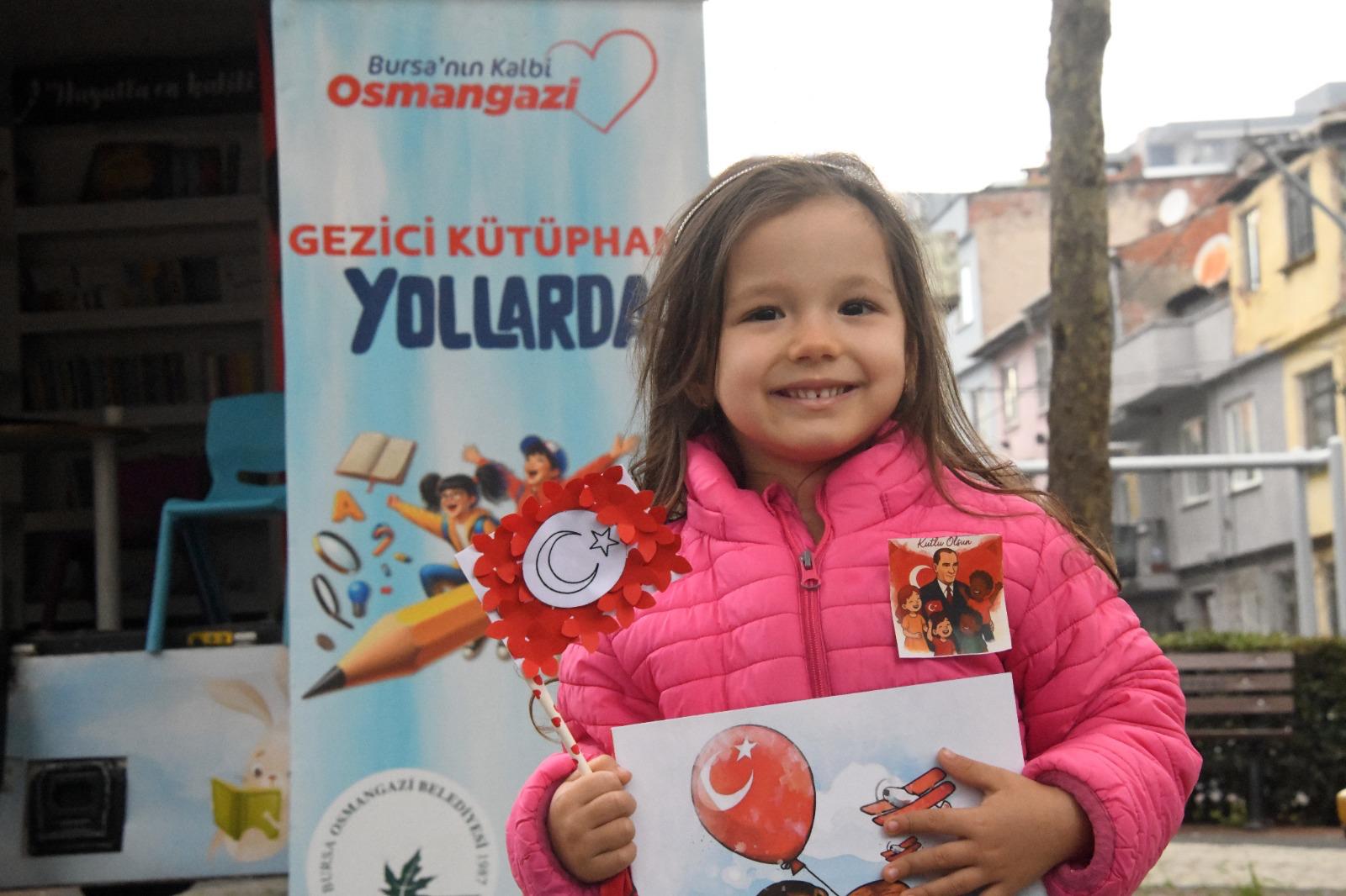 Gezici Kütüphaneden Çocuklara Özel Bayram Turu