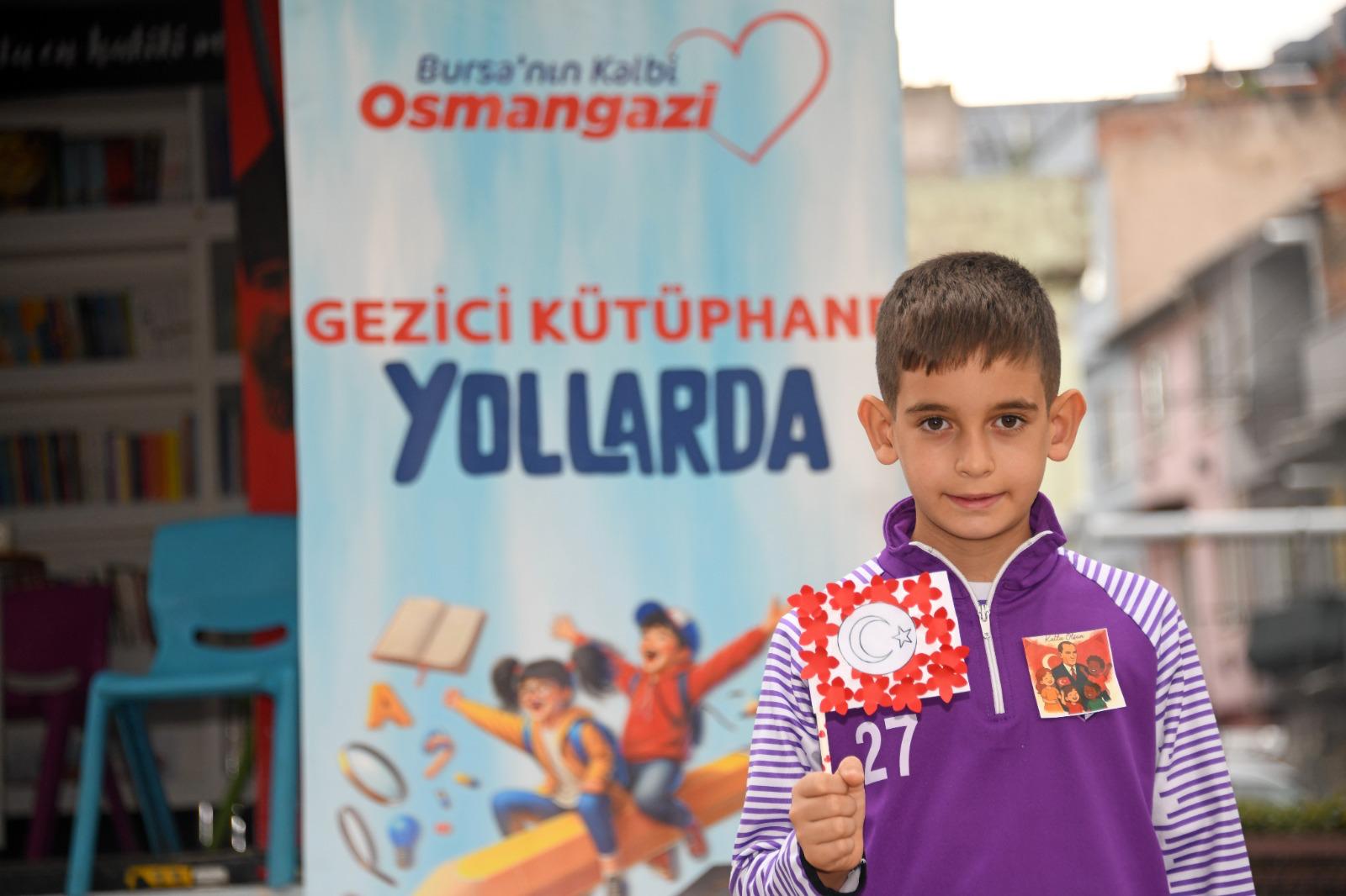 Gezici Kütüphaneden Çocuklara Özel Bayram Turu