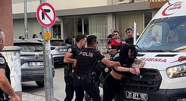 Hatay'da kavga eden kadınları polis güçlükle ayırdı