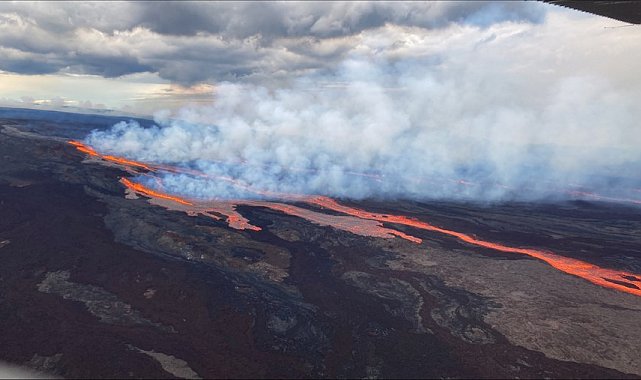 Hawaii'deki Kilauea Yanardağı'nda 35'inci patlama