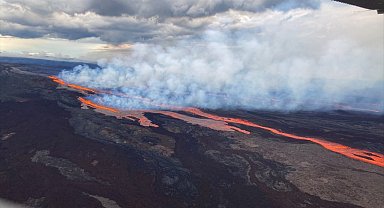 Hawaii'deki Kilauea Yanardağı'nda 35'inci patlama