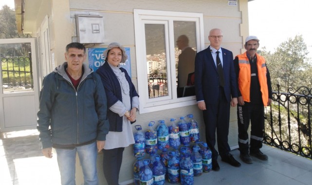 Hisar Mahallesi’nde mavi kapaklar umut oluyor