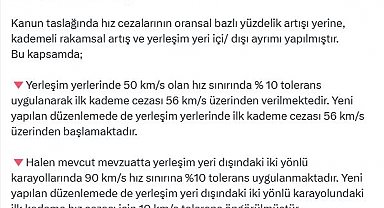 İçişleri: Hız sınırı aşımında tolerans uygulaması devam edecek