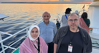 İsrail askerleri tarafından alıkonulan Saadet Partili Atmaca'nın ailesi DHA'ya konuştu