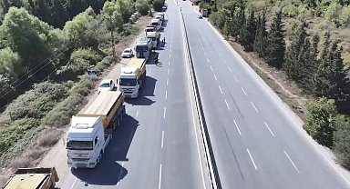 İstanbul- Arnavutköy'de hafriyat kamyonlarına denetim: 871 bin lira ceza kesildi
