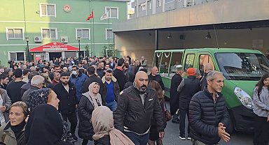 İstanbul - Çekmeköy'de İETT otobüsünün çarptığı kadın son yolculuğuna uğurlandı