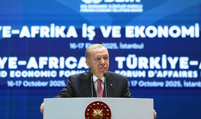 Erdoğan Türkiye-Afrika İş ve Ekonomi Forumu'nun kapanış programında konuştu