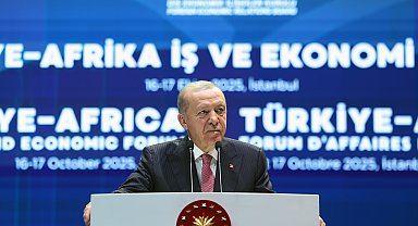 Erdoğan Türkiye-Afrika İş ve Ekonomi Forumu'nun kapanış programında konuştu