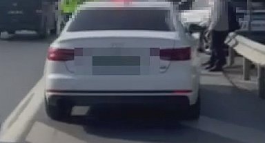 İstanbul - Esenler'de sahte plaka ve çakarlı otomobile 333 bin lira para cezası