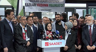 İstanbul - Özgürlük Filosu'nda alıkonulan 3 milletvekili İstanbul'a geldi