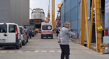 İstanbul- Tuzla'da tersanede gemi tamiri sırasında patlama: 3 yaralı -1