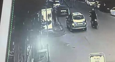 İstanbul- Ümraniye'de haraç almak için kıraathane kurşunlayan şüpheli kamerada