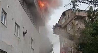 İstanbul - Ümraniye'de kereste atölyesinde çıkan yangın söndürüldü