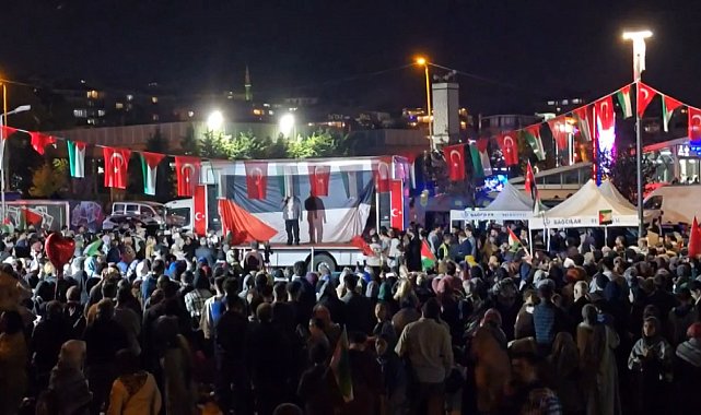 İstanbul- Üsküdar'da Sumud Filosu'na destek nöbeti sürüyor