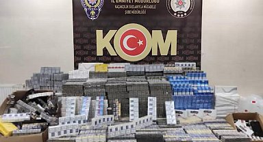 İzmir'de 20 ayrı operasyonda 10 milyon TL değerinde kaçak ürün ele geçirildi