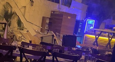 İzmir'de eğlence mekanının tavanı çöktü: 6 yaralı