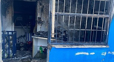 İzmirspor'un tesislerinde yangın çıktı