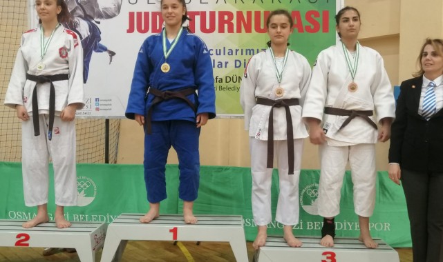 Judoya Gemlik Belediyespor damgası