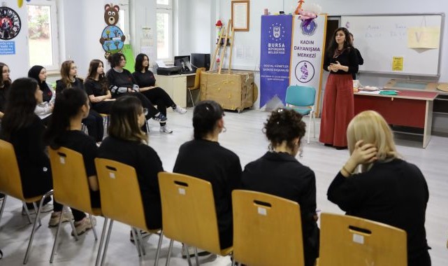 Kadına şiddete hayır!