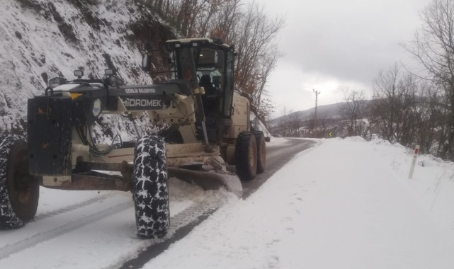 Kardan kapanan yollara anında müdahale