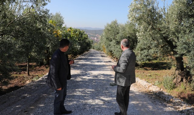 Katırlı Muratoba arasına 2 bin 500 metrelik yeni yol