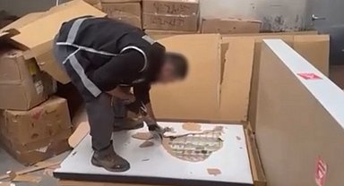 Kayseri'de 4 bin 210 paket gümrük kaçağı sigara ele geçirildi