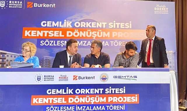 Kentsel Dönüşüm'de Gemlik-Büyükşehir İşbirliği