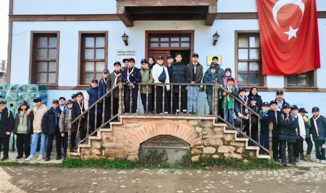 Kestel Belediyespor İzcileri, Tarihi Aksu Köyü’nde...