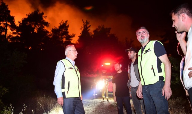 Kestel'de Orman Yangınına Karşı Örnek Mücadele: Eş...
